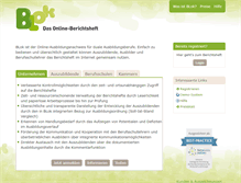 Tablet Screenshot of online-ausbildungsnachweis.de